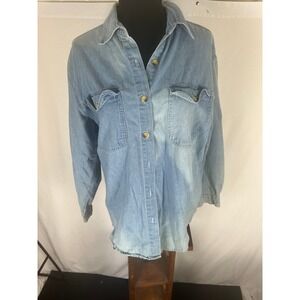 Sorrel Long Sleeve Denim Shirt size small